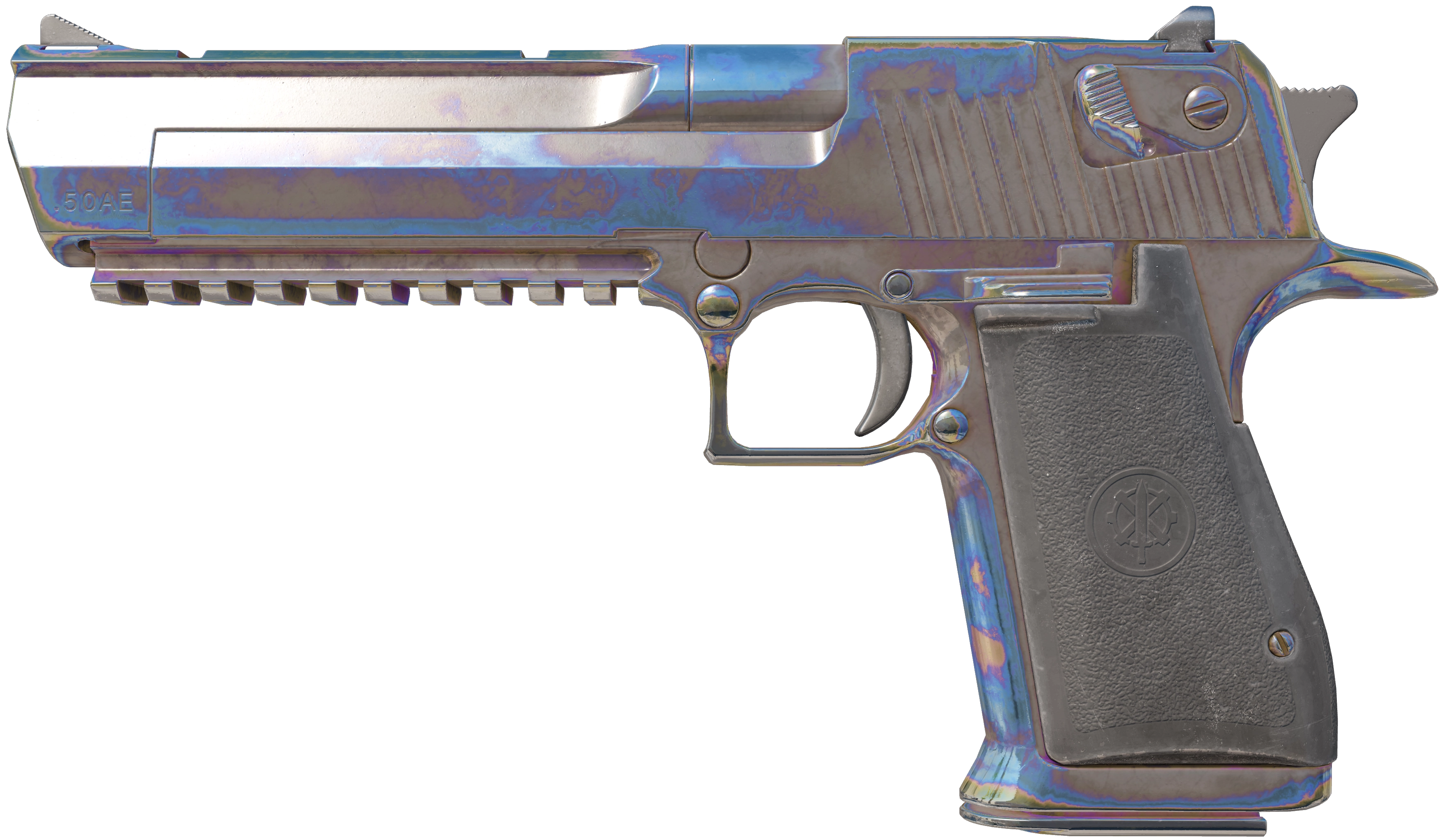 Desert Eagle | Heat Treated · Gold Gem unranked pattern #639