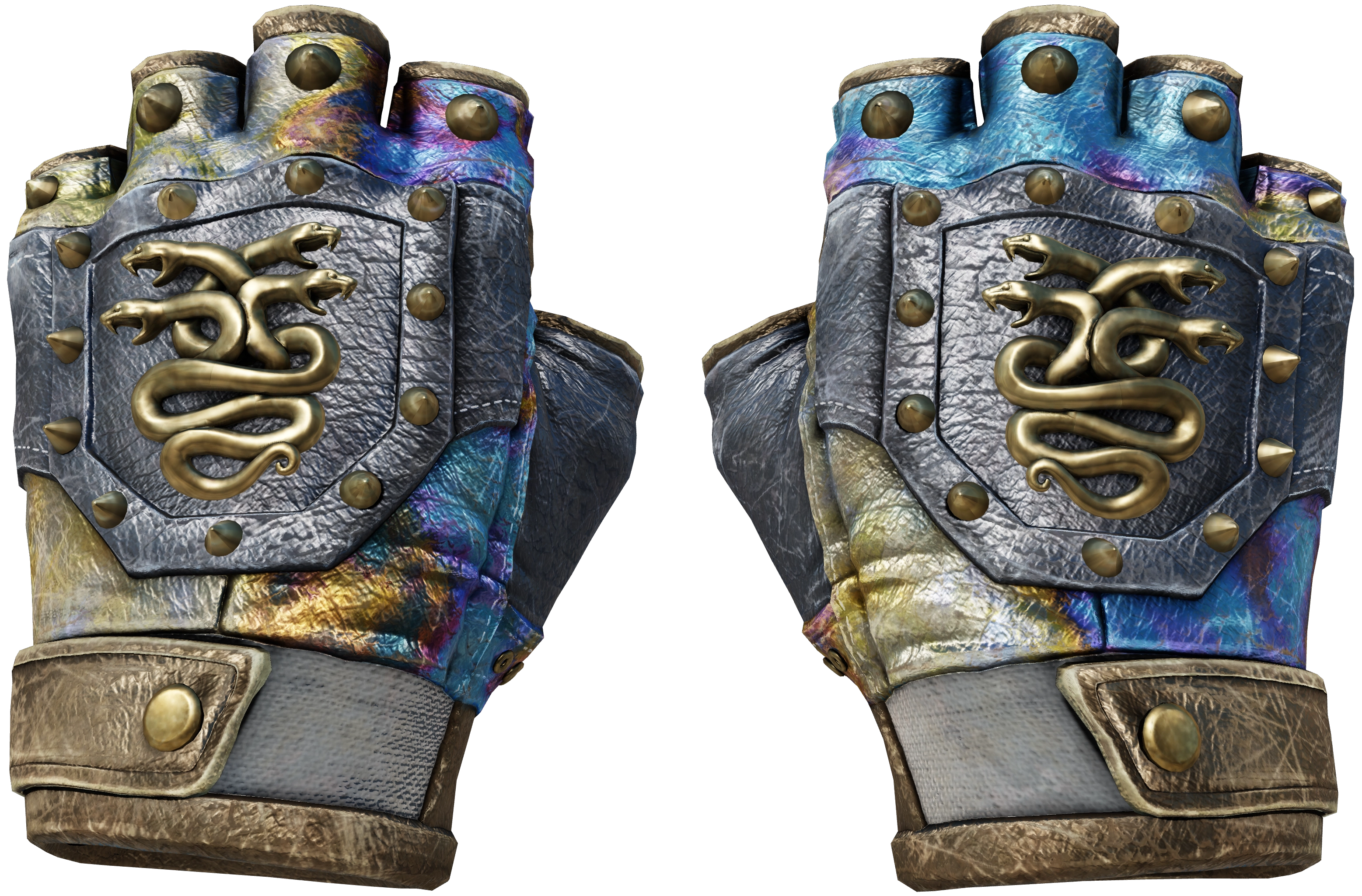 ★ Hydra Gloves | Case Hardened · Blue Gem unranked pattern #261